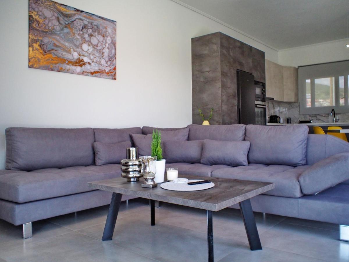 Nostos Luxury Villas With Private Pool In Nafpaktos Exterior foto