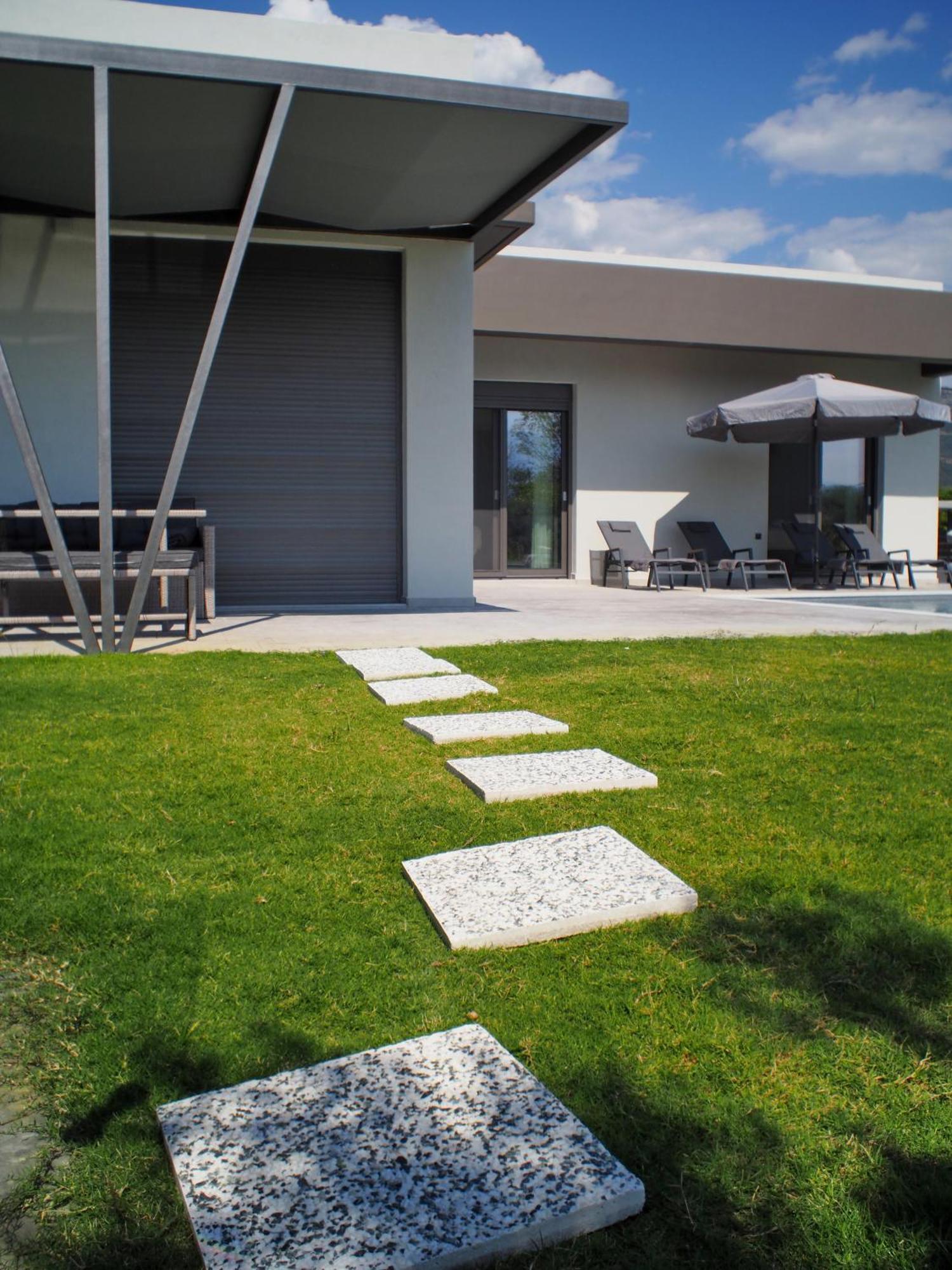 Nostos Luxury Villas With Private Pool In Nafpaktos Exterior foto