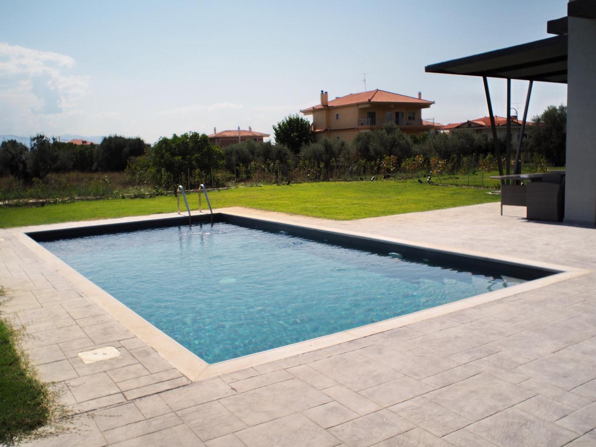 Nostos Luxury Villas With Private Pool In Nafpaktos Exterior foto