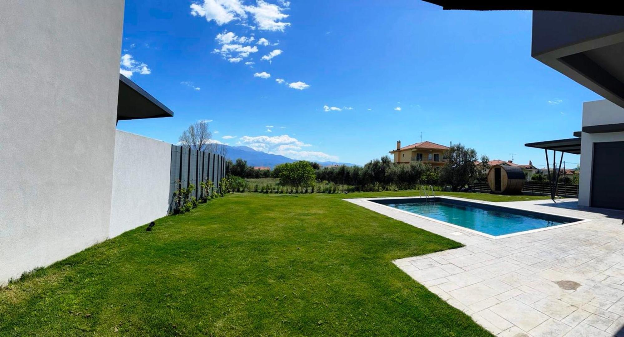 Nostos Luxury Villas With Private Pool In Nafpaktos Exterior foto