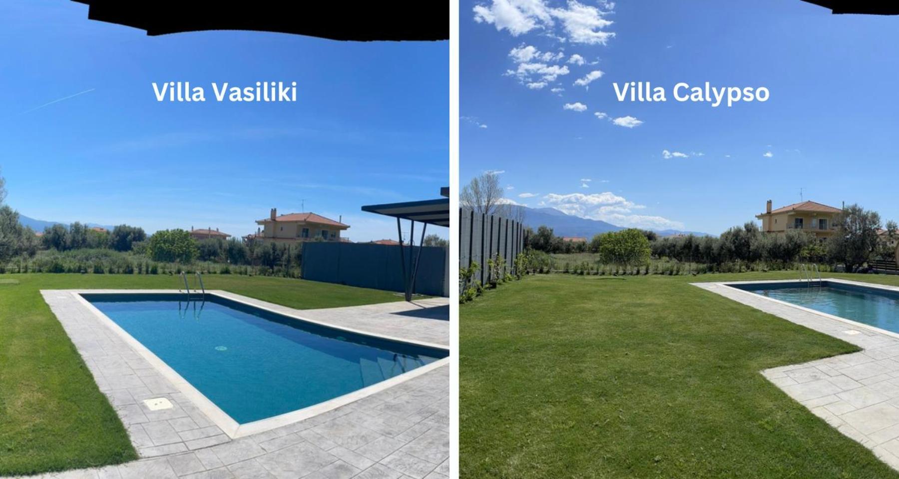 Nostos Luxury Villas With Private Pool In Nafpaktos Exterior foto